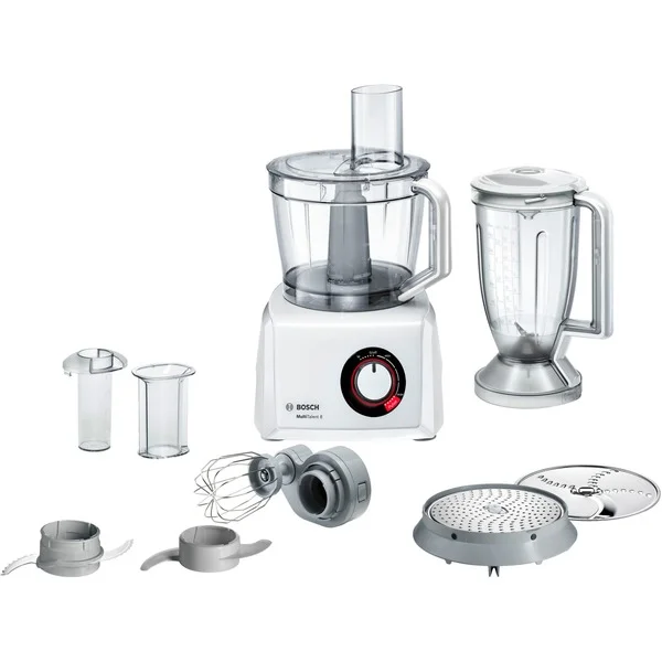 Bosch Home Kompakt-Küchenmaschine MultiTalent 8 (weiß, 1.000 Watt)