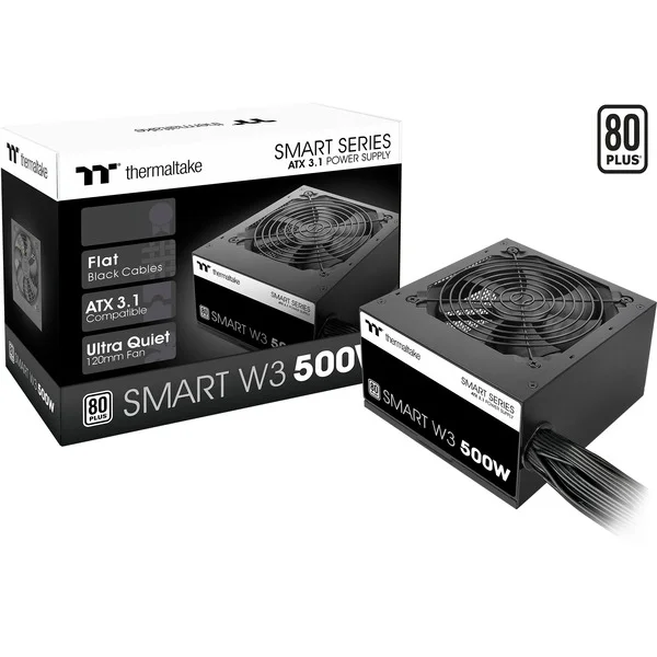 Thermaltake Smart W3 0500W, PC-Netzteil (500 Watt)