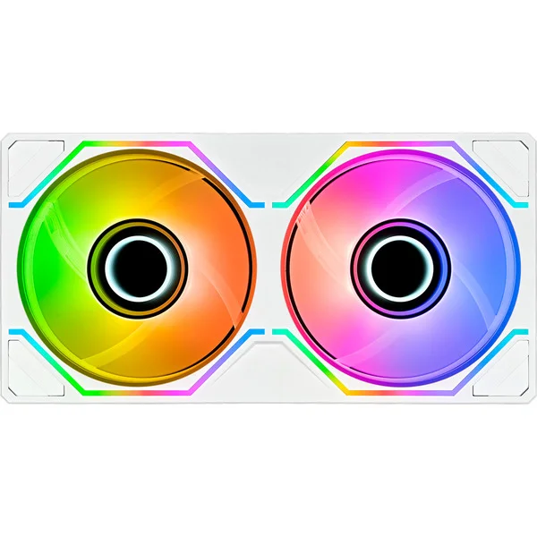 Thermaltake SWAFAN UNIFY 240, Gehäuselüfter (weiß, 244 mm)