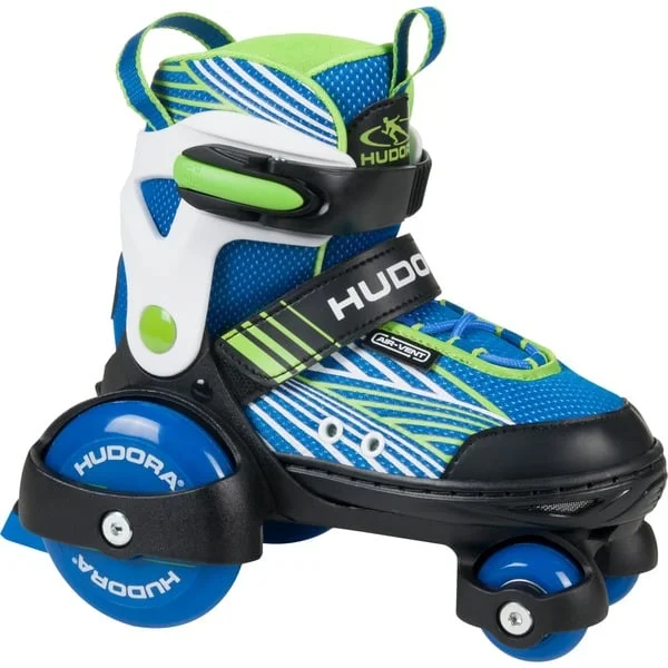 HUDORA My First Quad Boy, Gr. 26-29, Rollschuhe (blau/grün)