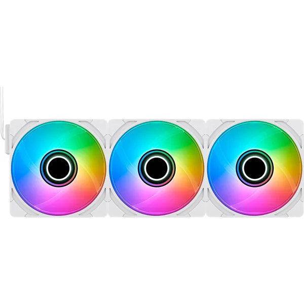 Thermaltake CT140 EX INFINITY, Gehäuselüfter (weiß, 3er Pack, 140 mm)