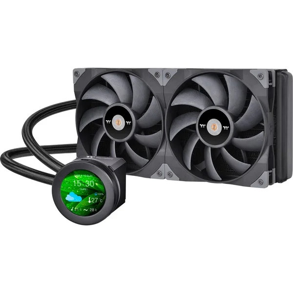 Thermaltake TOUGHLIQUID Ultra 280 AIO Liquid Cooler 280mm, Wasserkühlung (schwarz)