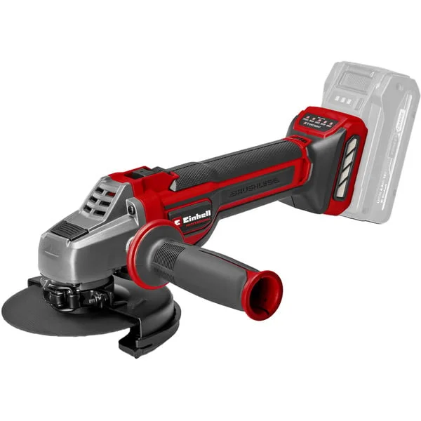 EINHELL Professional Akku-Winkelschleifer TP-AG 18/125 CE Q Li - Solo, 18Volt (rot/schwarz, ohne Akku und Ladegerät)