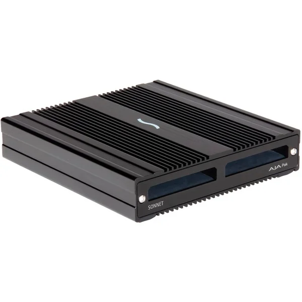 Sonnet SF3 Series - AJA PAK Media Pro Card Reader, Kartenleser (schwarz, Thunderbolt 3)