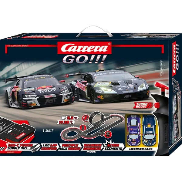 Carrera GO!!! GT Pro Racers, Rennbahn
