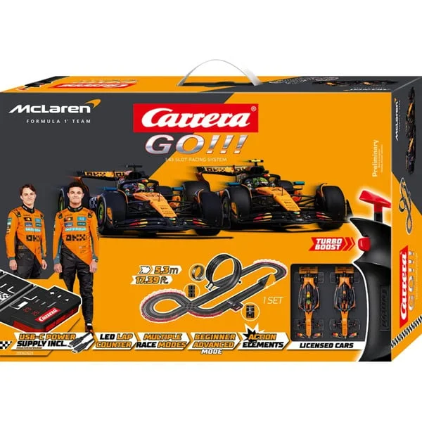 Carrera GO!!! McLaren Racing, Rennbahn