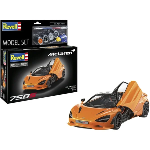 Revell Model Set McLaren 750S, Modellfahrzeug (Maßstab: 1:24)