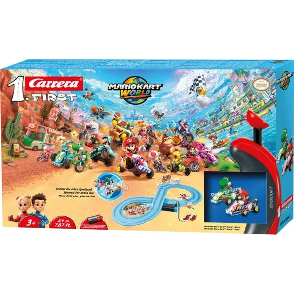 Carrera FIRST Mario Kart World Mario vs. Yoshi, Rennbahn