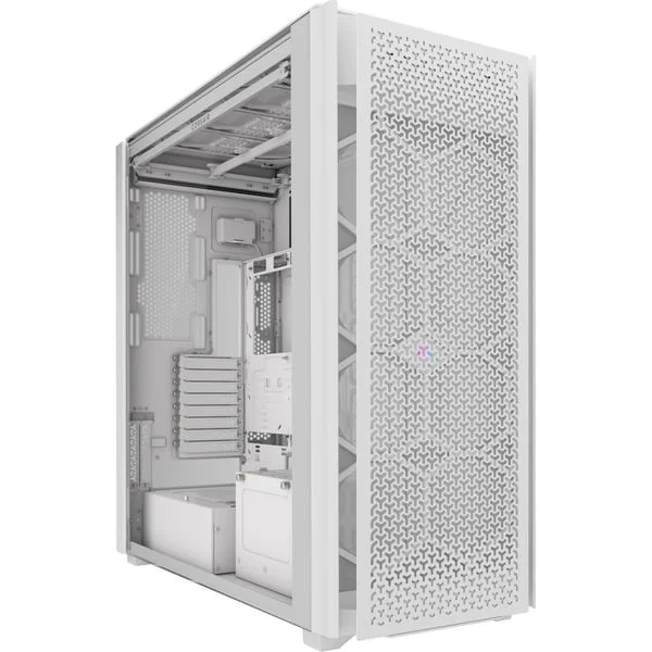Corsair iCUE LINK 9000D Airflow, Big-Tower-Gehäuse (weiß, Tempered Glass)
