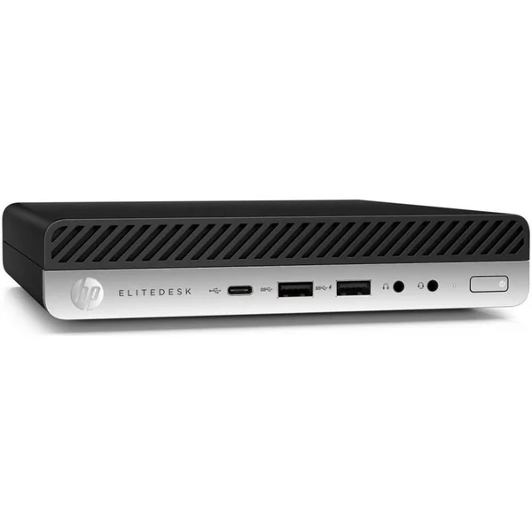 HP Elitedesk 800 G5 DM Generalüberholt, Mini-PC (schwarz/silber, Windows 11 Pro)