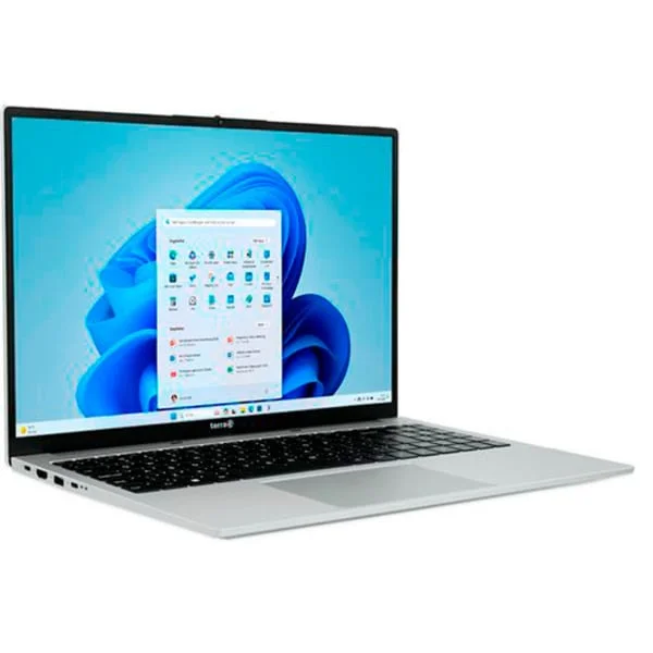 TERRA MOBILE 1610A R7-7730U W11 HOME, Notebook (silber/schwarz, AMD Ryzen 7 7730U, AMD Radeon Graphics, 16 GB DDR4, 512 GB (512 GB SSD), Windows 11 Home)