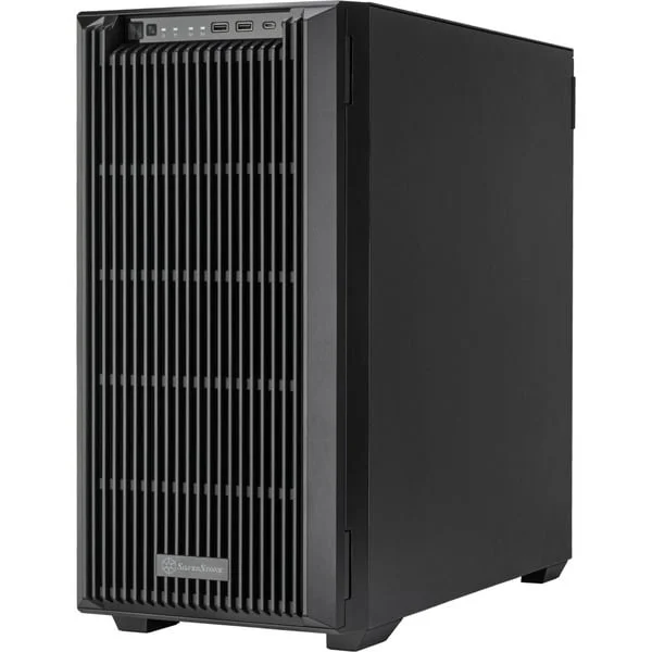 SilverStone SST-CS383, Tower-Gehäuse (schwarz, NAS-Gehäuse)