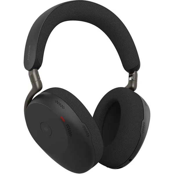 Jabra Evolve3 85, Headset (schwarz, UC, USB-A Bluetooth-Adapter, Schnurloses Ladepad)