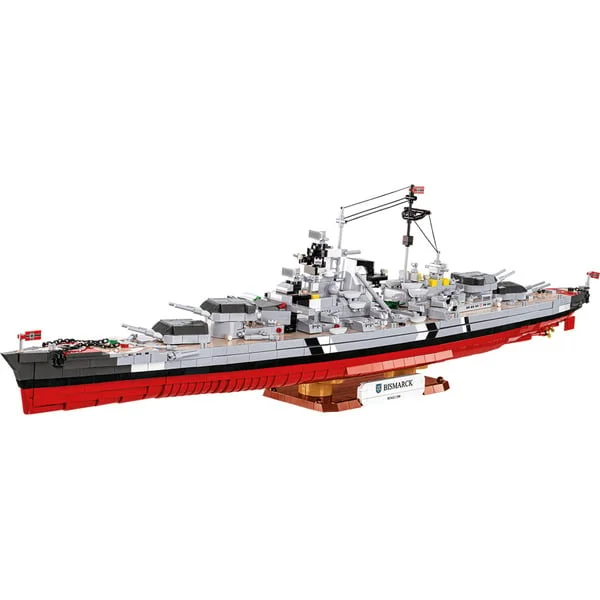 COBI Battleship Bismarck, Konstruktionsspielzeug (Maßstab 1:300)