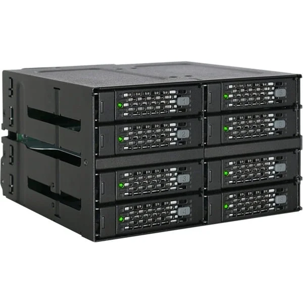 Icy Dock ToughArmor MB508SP-B, Wechselrahmen (schwarz)