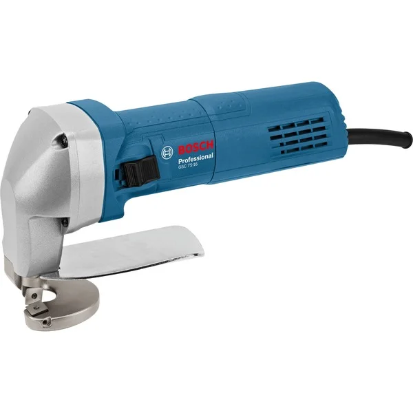 Bosch Professional Blechschere GSC 75-16 Professional (blau/schwarz, 750 Watt)