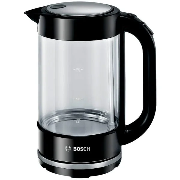 Bosch Home Wasserkocher TWK70B03 (schwarz, 1,7 Liter)