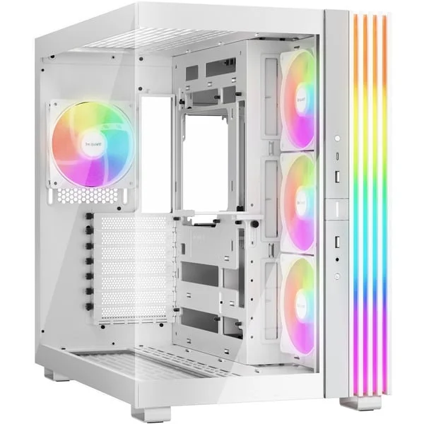be quiet! Light Base 600 LX , Tower-Gehäuse (weiß, Tempered Glass x 2)