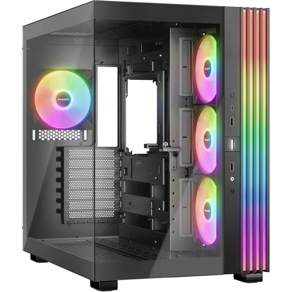 be quiet! Light Base 600 LX , Tower-Gehäuse (schwarz, Tempered Glass x 2)