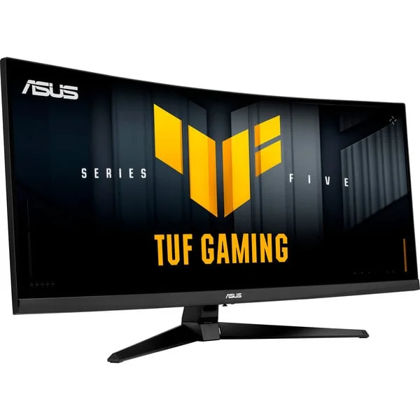 ASUS TUF Gaming VG34WQ5A, Gaming-Monitor (86.4 cm (34 Zoll), schwarz, WQHD, Fast-VA, Curved, Dual Mode, FreeSync Premium, 200Hz Panel)