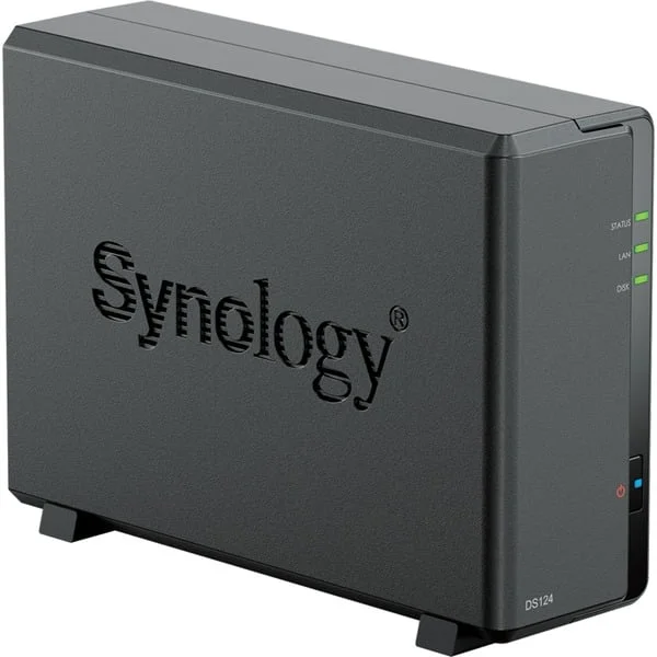 Synology DS124, NAS (schwarz)