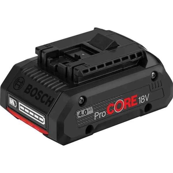 Bosch Professional Akku ProCORE 18V 4.0Ah Professional (schwarz/rot, AMPShare Alliance)