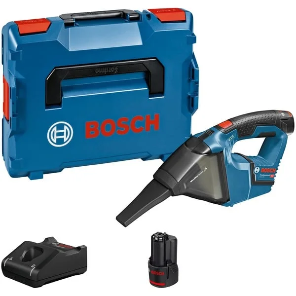 Bosch Professional GAS 12V, Handstaubsauger (in L-BOXX mit 2 x 3,0 Ah Akku)