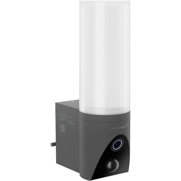 Homematic IP Außenlichtkamera (HmIP-COL-A), Überwachungskamera (anthrazit, 4 MP, WLAN)