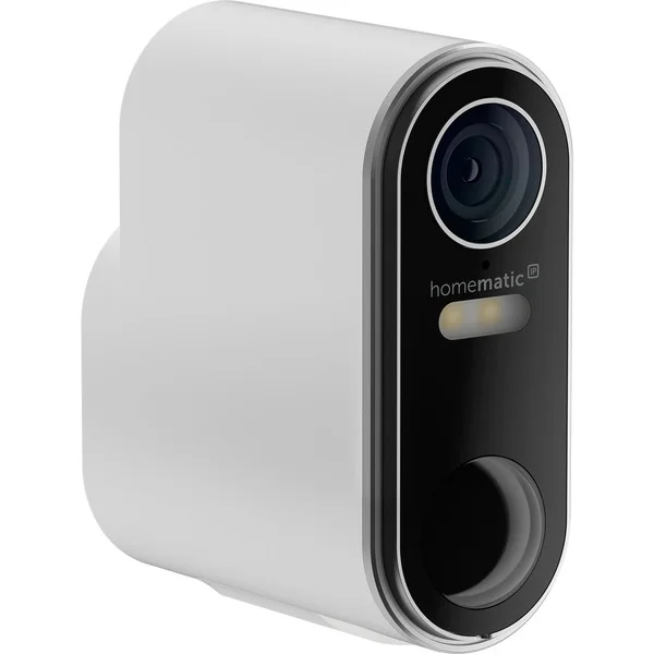 Homematic IP Akku-Außenkamera (HmIP-COR), Videoüberwachungskarte (weiß/schwarz, 3MP, WLAN)