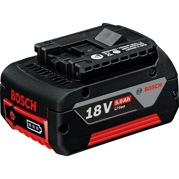 Bosch Professional PRO Akku GBA 18V 5.0Ah Professional (schwarz/rot, AMPShare Alliance)