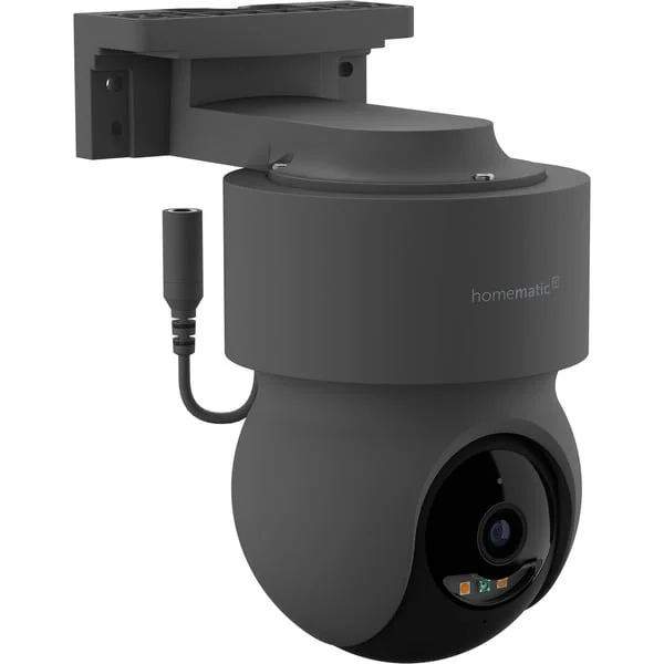 Homematic IP Außenkamera (HmIP-CO-A), Überwachungskamera (anthrazit, 5MP, WLAN)
