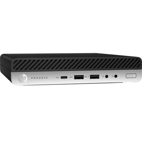 HP ProDesk 600 G4 MP Generalüberholt, Mini-PC (schwarz/silber, Windows 11 Pro)