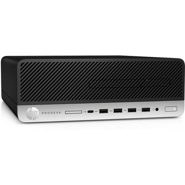 HP ProDesk 600 G4 SFF Generalüberholt, PC-System (schwarz, Windows 11 Pro)