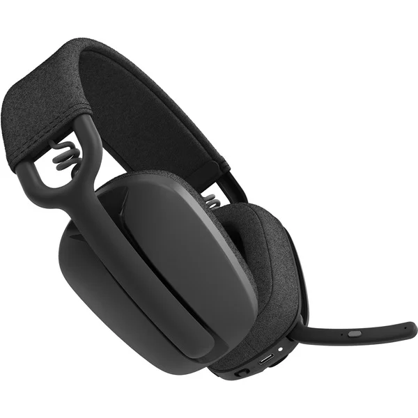 Logitech Zone Vibe Wireless, Headset (graphit, Teams Version mit USB-C-Dongle)