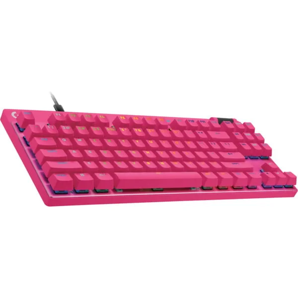 Logitech G Pro X TKL Rapid, Gaming-Tastatur (pink, DE-Layout)