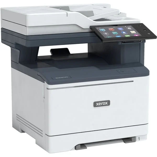 Xerox Xerox VersaLink C415DN, Multifunktionsdrucker (grau/blau, USB, LAN, Scan, Kopie, Fax, Duplex (Druck), Duplex (Scan))