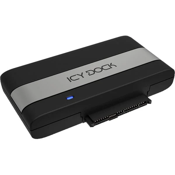 Icy Dock MB307U-1VB, Adapter (schwarz)