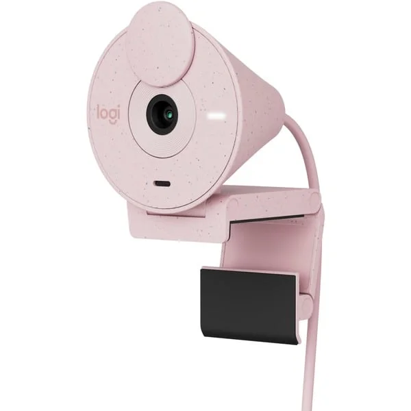 Logitech Brio 300, Webcam (rosa, Rose)