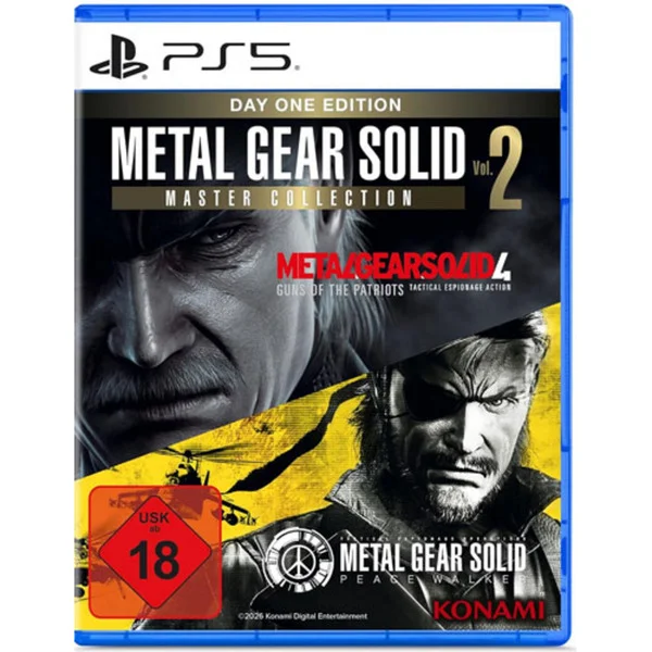 Metal Gear Solid: Master Collection Vol. 2 Day One Edition, PlayStation 5-Spiel