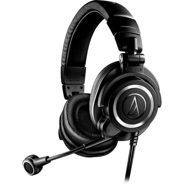 Audio-Technica ATH-M50xSTS StreamSet, Headset (schwarz, USB)
