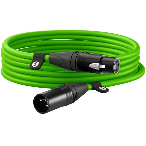 Rode Microphones Premium XLR-Kabel XLR6M-G green (hellgrün, 6 Meter)