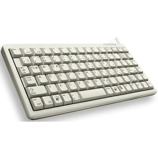 CHERRY Compact-Keyboard G84-4100, Tastatur (beige, DE-Layout, Cherry Mechanisch)