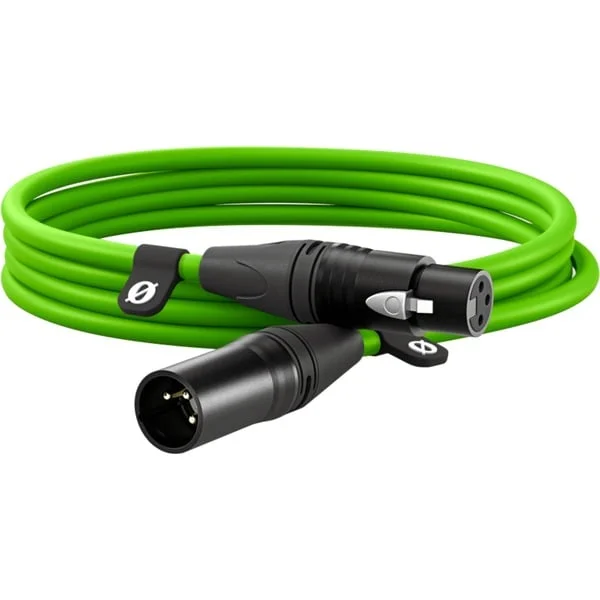 Rode Microphones Premium XLR-Kabel XLR3M-G green (hellgrün, 3 Meter)