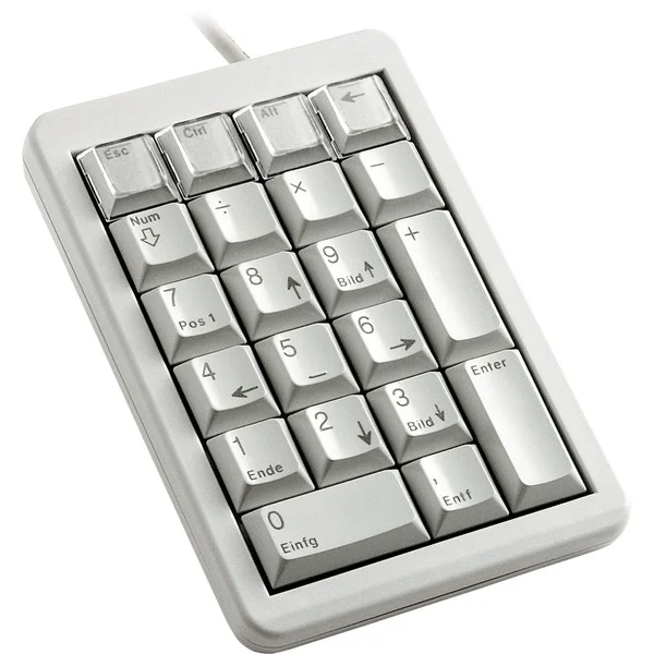 CHERRY Slim Line G84-4700, Ziffernblock (beige, Programmierbares Keypad)