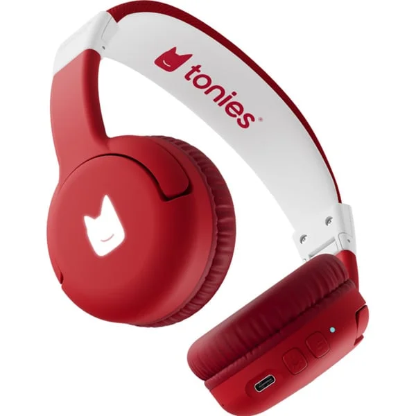 tonies Bluetooth Kopfhörer - rot (rot/weiß, Für die Toniebox 2)
