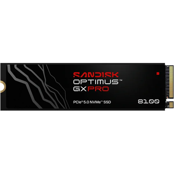SanDisk Optimus GX PRO 8100 1 TB, SSD (schwarz, PCIe 5.0 x4, NVMe, M.2 2280)