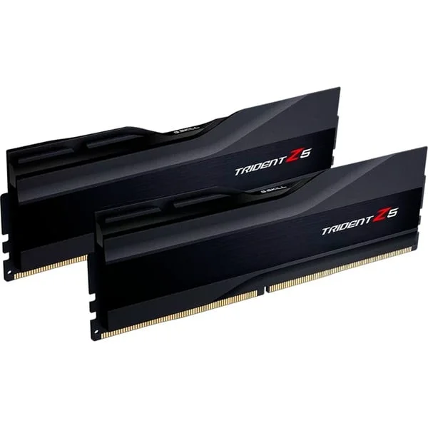G.Skill DIMM 32 GB DDR5-7600 (2x 16 GB) Dual-Kit, Arbeitsspeicher (schwarz, F5-7600J3646G16GX2-TZ5K, Trident Z5, INTEL XMP)