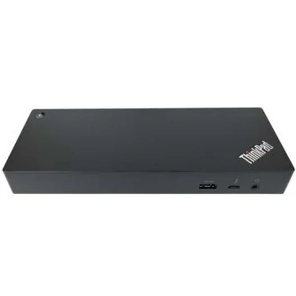 Lenovo Thunderbolt 3 Dock Gen 2 Generalüberholt, Dockingstation (schwarz, HDMI, DisplayPort, USB, Thunderbolt 3)