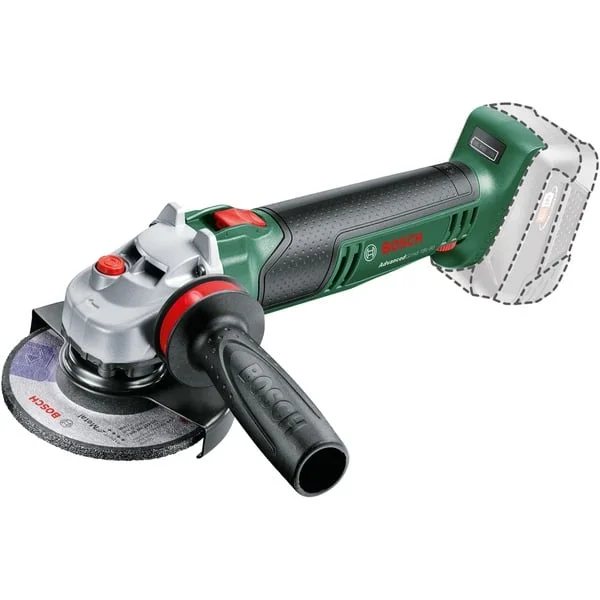 Bosch Heimwerken & Garten Akku-Winkelschleifer AdvancedGrind 18V-80, 18Volt (grün/schwarz, ohne Akku und Ladegerät, POWER FOR ALL ALLIANCE)