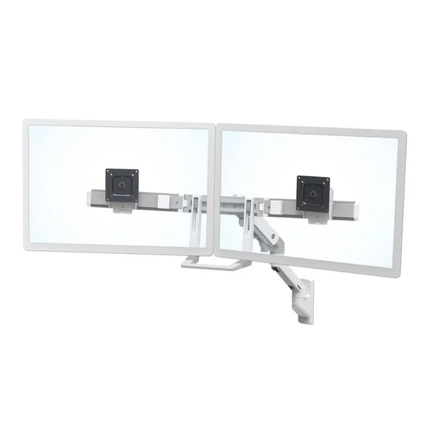 Ergotron HX Dual Monitor Arm, Wandhalterung (weiß)
